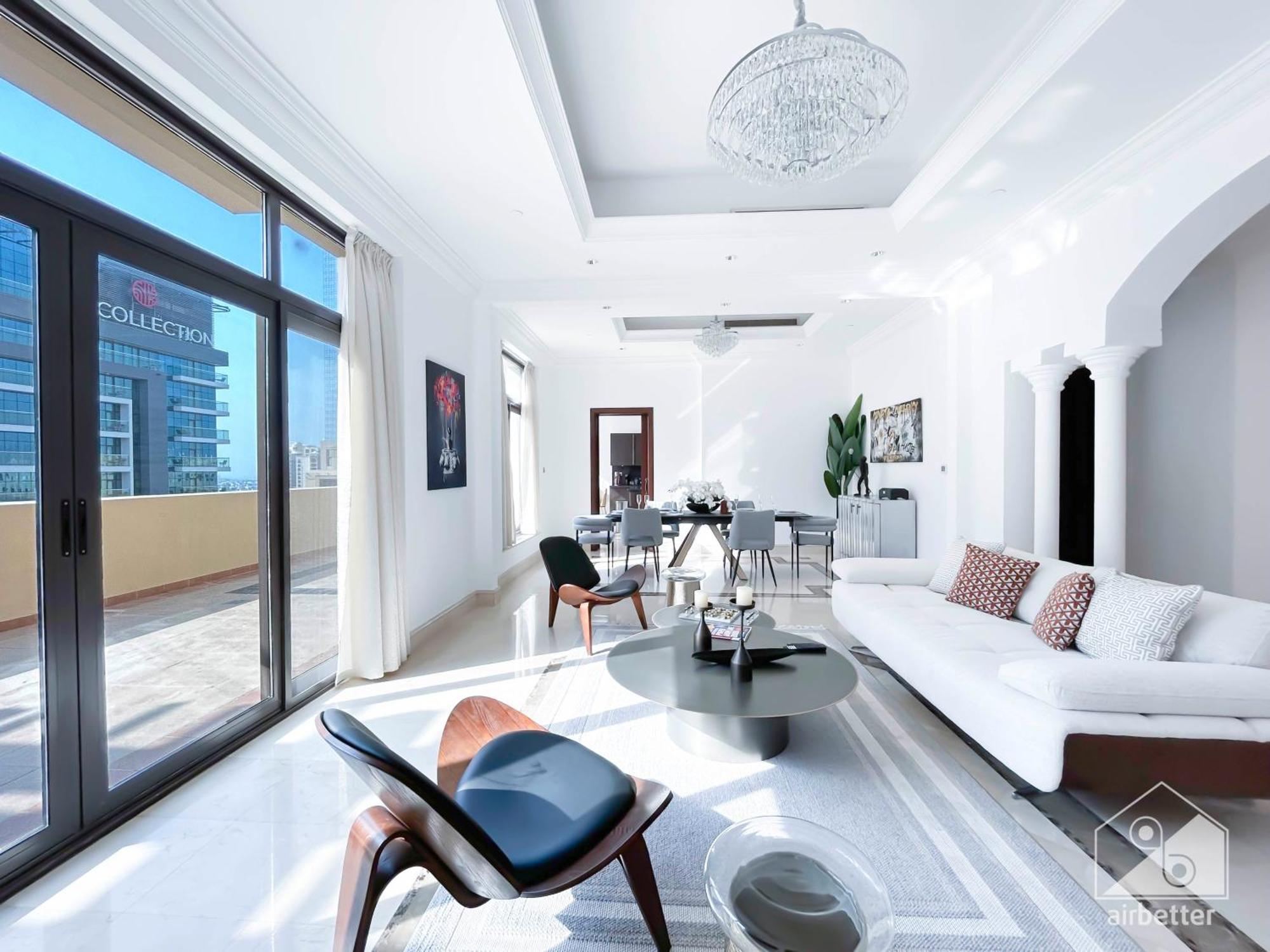 Apartment Luxurious Penthouse On The Palm With Private Pool